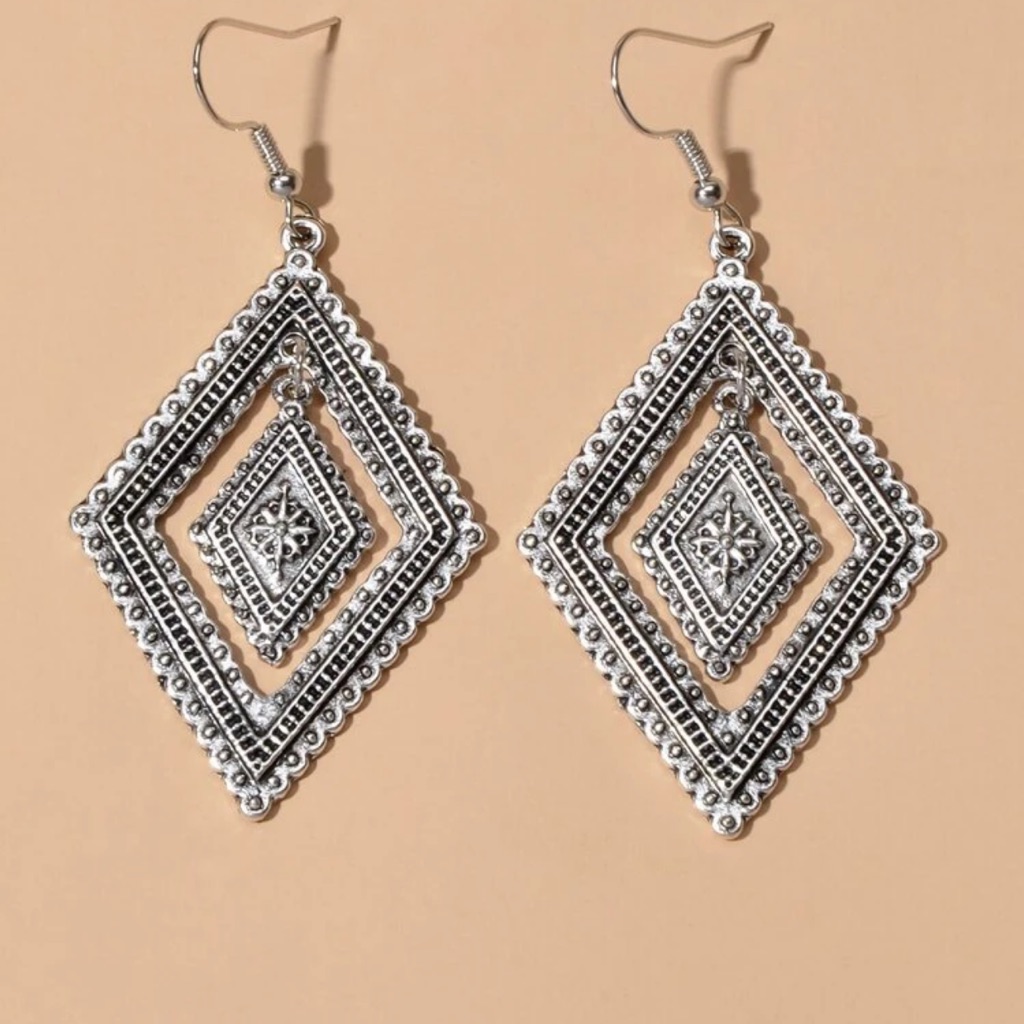 Statement Vertical Earrings